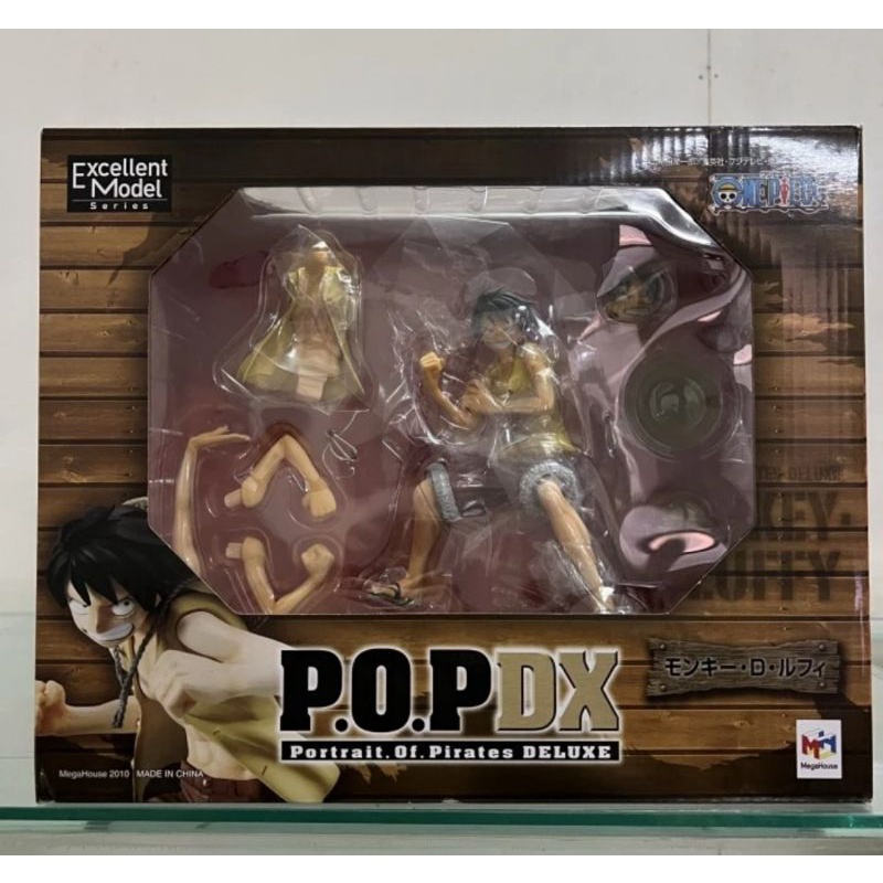 Original Figure POP Neo DX Monkey D. Luffy One Piece P.O.P Luffy Portait Of Pirates
