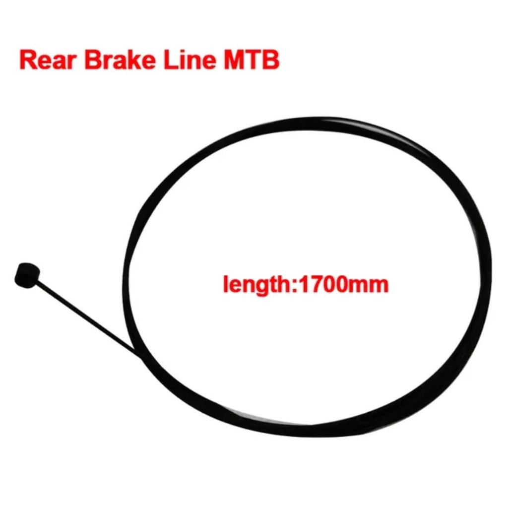 Kebel Dalam Rem Teflon Sepeda MTB Inner Cable Brake Teflon Mountain Bike 1700mm Kawat dalam Rem Sepeda Lipat MTB