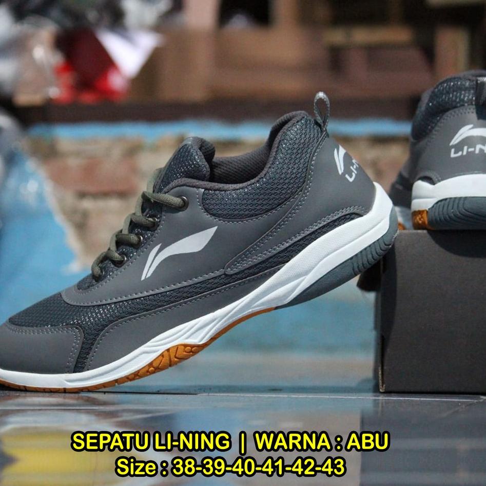 Diskon Terlaris SEPATU PRIA BADMINTON LINING SEPATU OLAHRAGA LARI SENAM SNEAKERS ORIGINAL