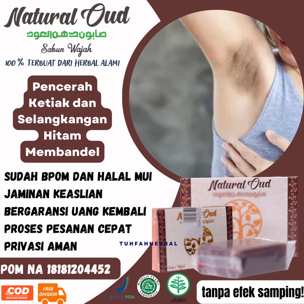 Sabun Pemutih Ketiak & Pemutih Selangkangan BPOM, Pencerah Ketiak dan Selangkangan Hitam Membandel, 