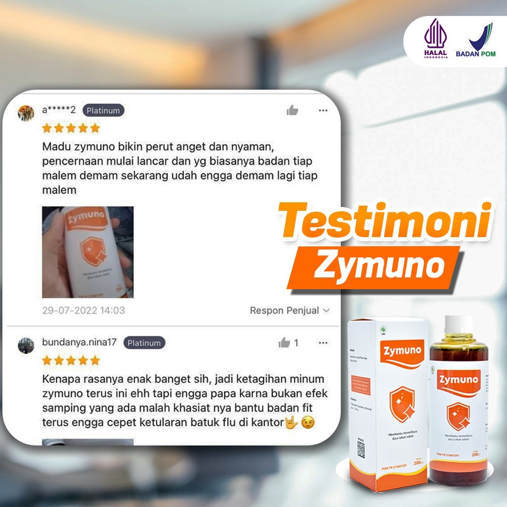 Zymuno Paket 5  – Imunoterapi Bantu Menyembuhkan Kanker Benjolan Pada Tubuh Tingkatkan Daya Tahan Tubuh Jaga Kesehatan Tubuh Cegah Flu Demam Batuk Masalah Pencernaan Bantu Percepat Penyembuhan Penyakit 200ml