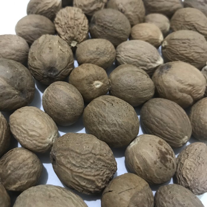 

BIJI PALA BULAT KUPAS NUTMEG 1 KG TERBUTI MANJUR