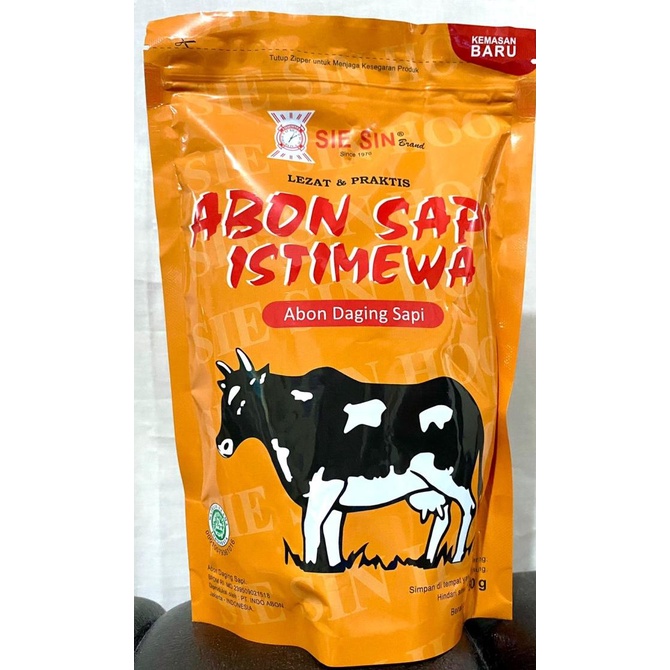 

~@~@~@~@] Abon Sapi Istimewa Sie Sin original 250gr