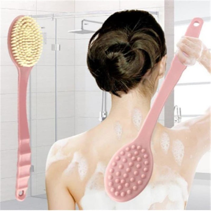 ❤bintangshopmart❤Sikat Mandi Gagang / Sikat Punggung / Spons Mandi Panjang Punggung / Penggosok Pung