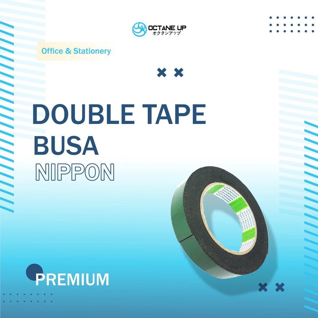 

Double Tape Busa 22mm x 5m Nippon