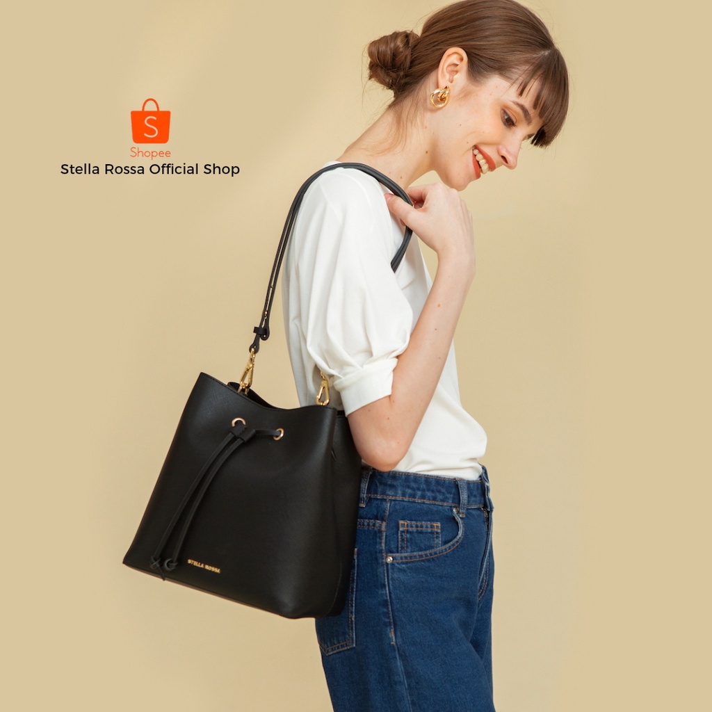 Stella Rossa Ashley Bucket Bag