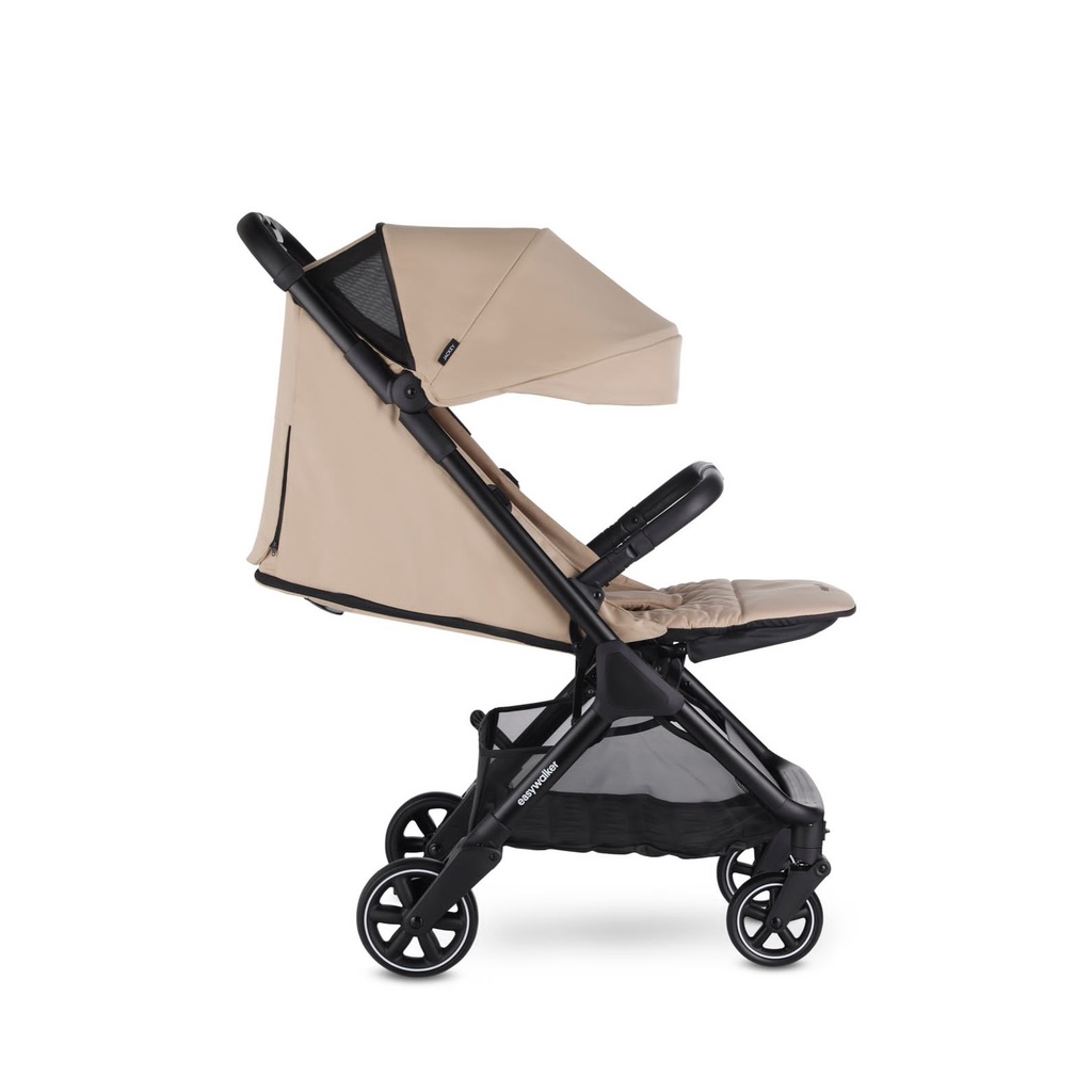 Easywalker JACKEY (Cabin Size) Sand Taupe / AUTOFOLD Stroller bayi 2 arah (REVERSIBLE)/ Compact / ringkes dilipat / travelling / kereta dorong bayi/ compact/ standing / earth tone / official retails / dengan jendela bayi /terlaris /best seller/easy walker