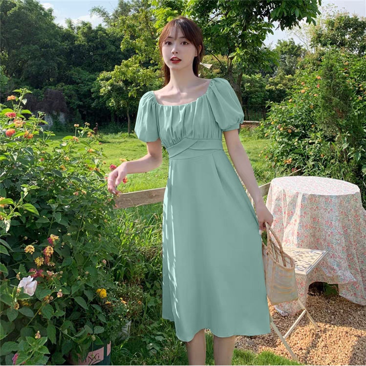 [HNFK] Dress Anifa / Dress Wanita Terbaru / Gaun Pesta Mewah Simple / Baju Wanita Model Baru / Dress Wanita Korea / Outfit Wanita Kekinian