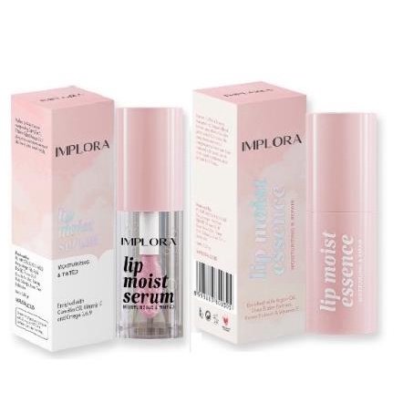 ^ KYRA ^ Implora Lip Moist Essence Serum LipSerum Moisturizer And Tinted Pelembab Bibir