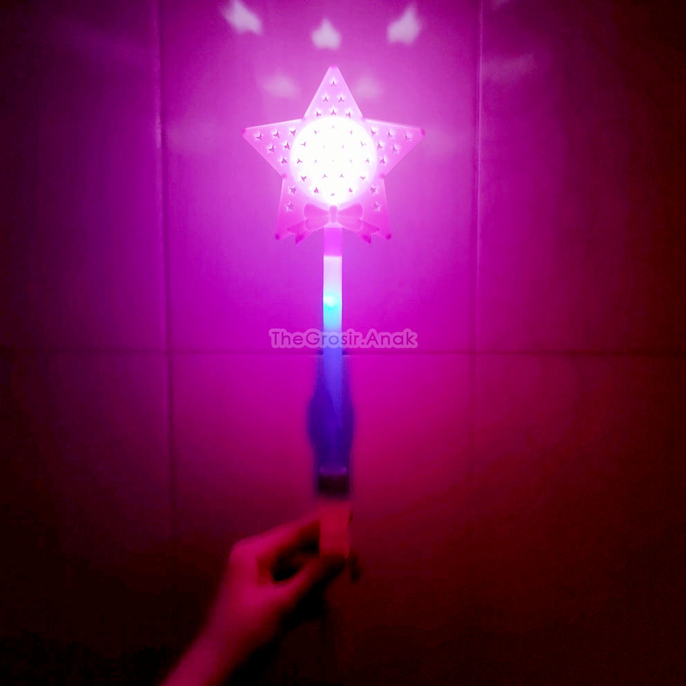 Tongkat Peri Bintang LED Lampu Nyala Fairy Wand