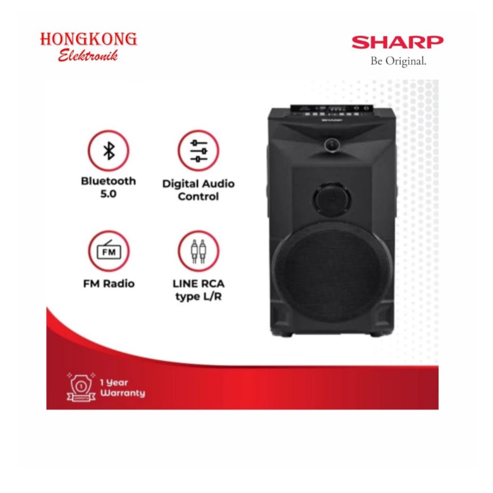 SHARP SPEAKER AKTIF CBOX-DPRO10CB