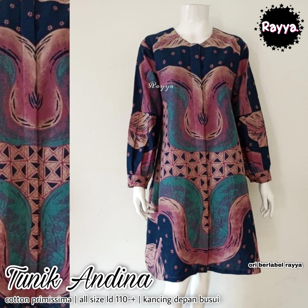 Tunik Batik Modern Andini