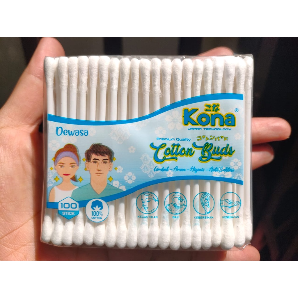 COTTON BUD MERK KONA ISI 240 PCS [SWEETSPACE]