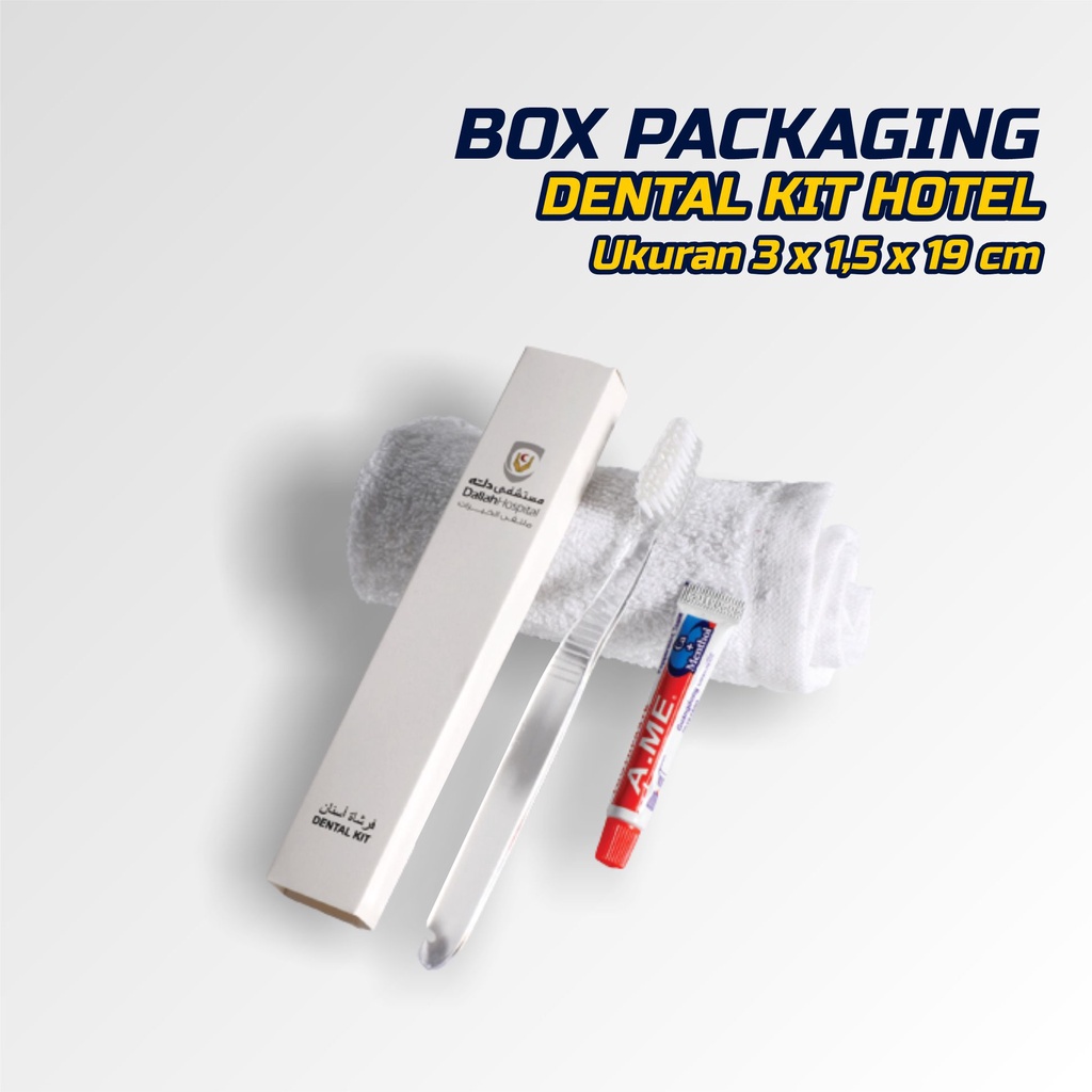 

box dental kit custom/kardus dental kit hotel/kardus sikat gigi hotel/box packaging custom dental kit