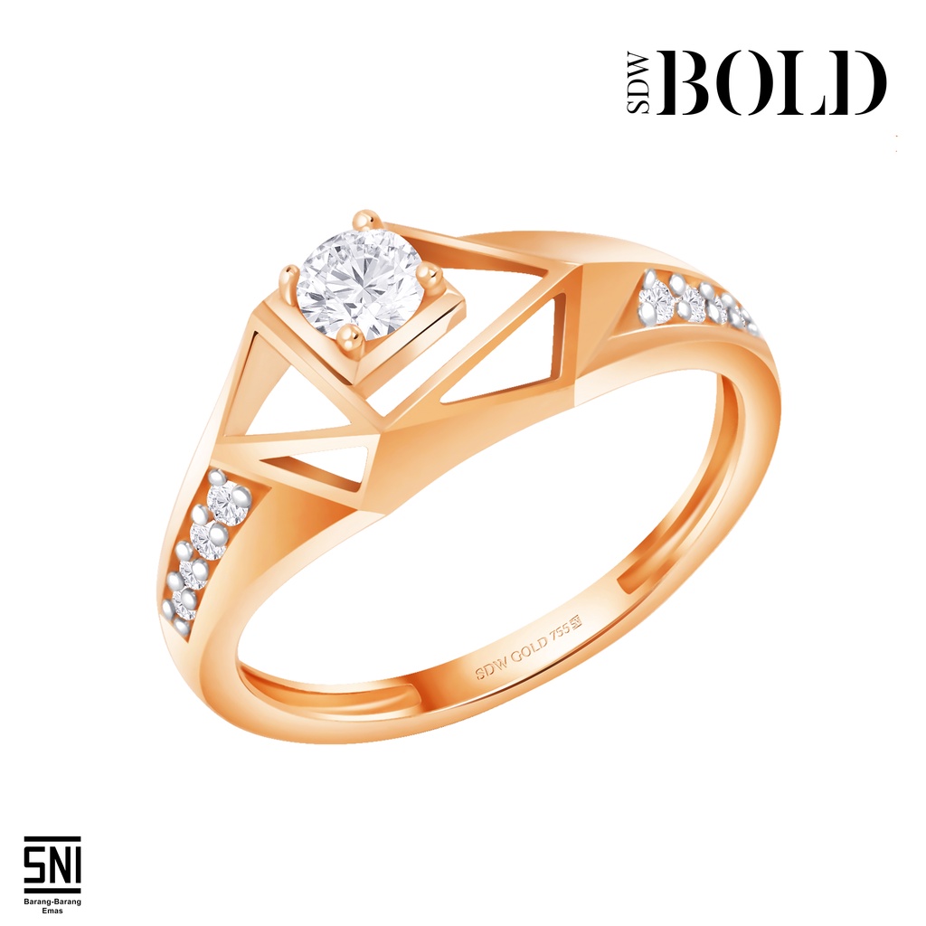 Cincin Sandra Dewi Gold Bold Collections RI221368