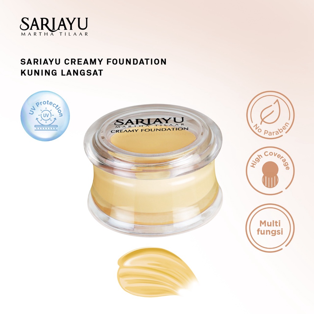 Sariayu creamy foundation