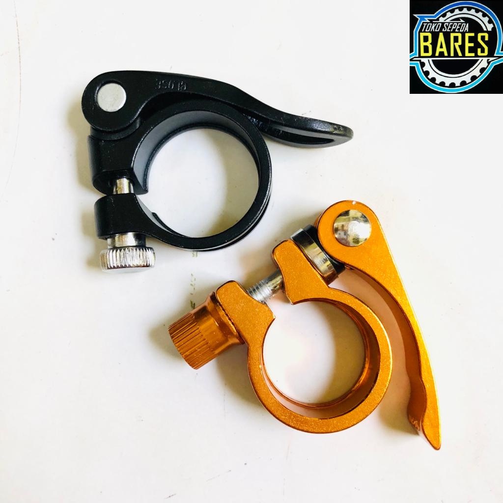 Klem Tiang Sadel Sepeda Eterna QR Alloy / Seatclamp