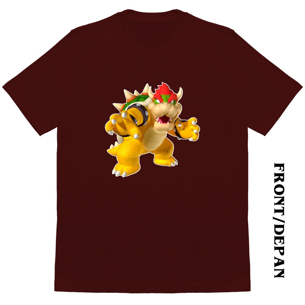 T-SHIRT SUPER MARIO BROS (BOWSER 1) | KAOS | CUSTOM