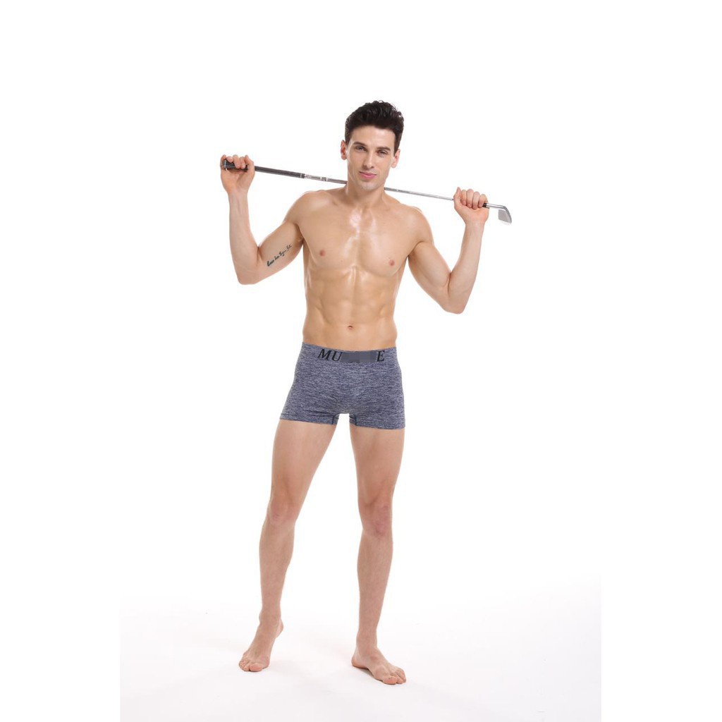 MMM Celana Dalam Pria Polos Munafi Boxer Pria Celana Pendek Underwear Kolor CD IMPOR Murah Misty