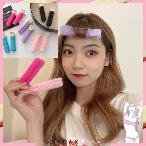 SS Roll Rambut Jepit Korea Velcro Hair Gulung Jepitan Clip Volumizing Hair Poni Roller Blow Poni KOREAN HAIR VOLUME ROLLERS ROLL RAMBUT VOLUME