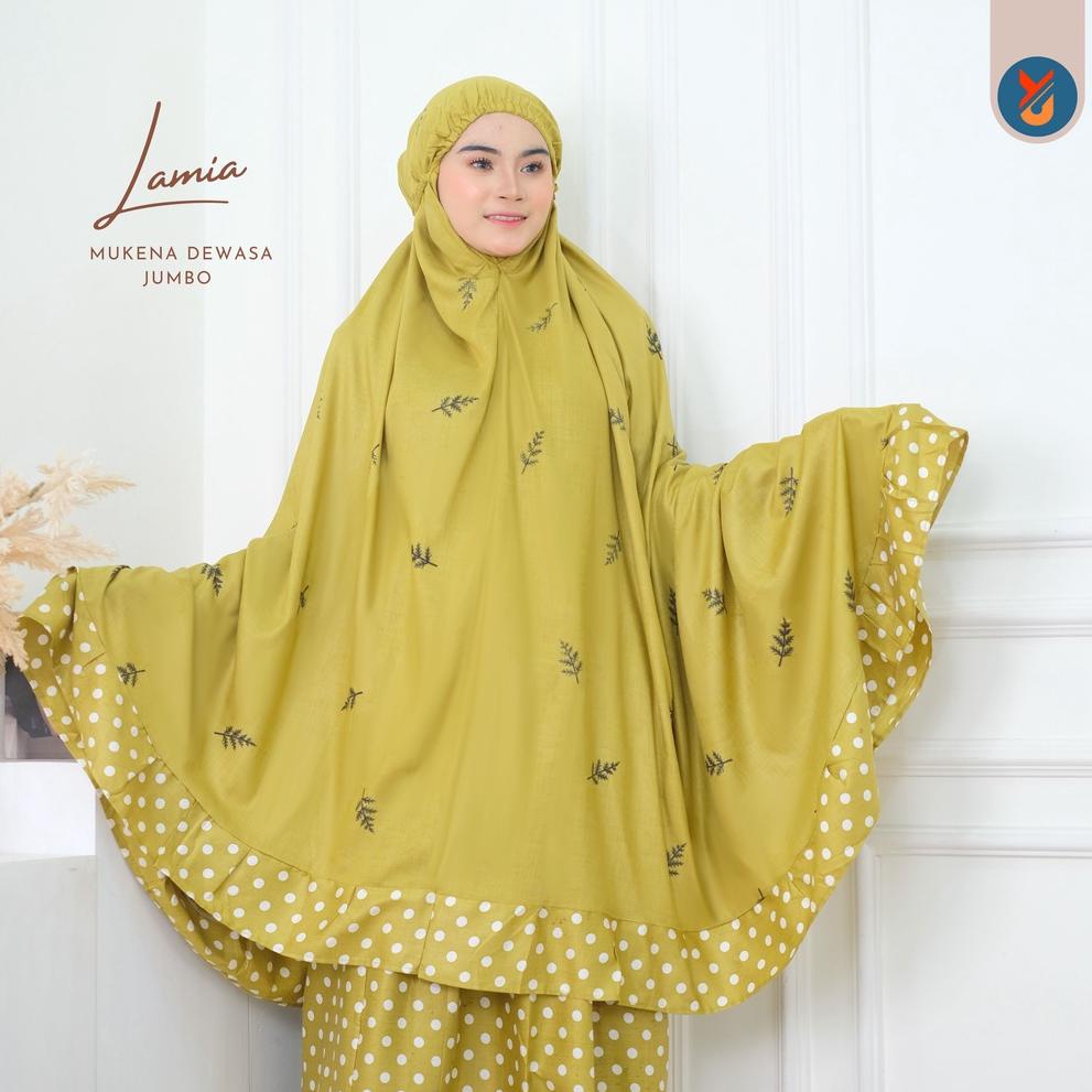 TERBAIK YashCollection Mukena Dewasa Bali Mukena Cemara LAMIA Jumbo