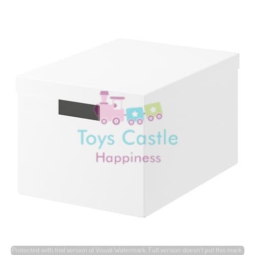 

Kotak Dg Penutup Box File With Lid Warna Putih 25X35X20Cm Wadah Simpan