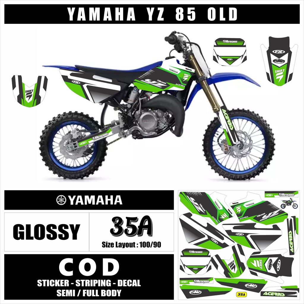 Striping yz 85 old / striping yz 85 lama / decal yz 85 / variasi yz 85 / yz 85 lawas