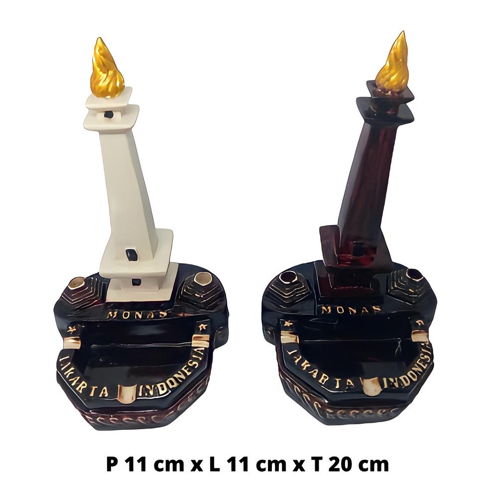 TEMPAT ROKOK / ASBAK ROKOK MONAS UNIK MURAH .