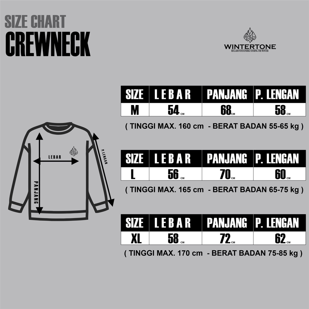 Sweater Crewneck Pria Motif Polos Abu Tua Oversize Sweater Cowok Sweatshirt Oversized Unisex Couple Cowo Cewe