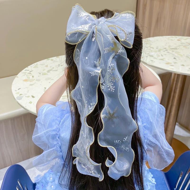 Jepit Rambut Korea Pita Untuk Wanita Ikat Rambut Pita Panjang ala Korea Aksesoris Rambut Import