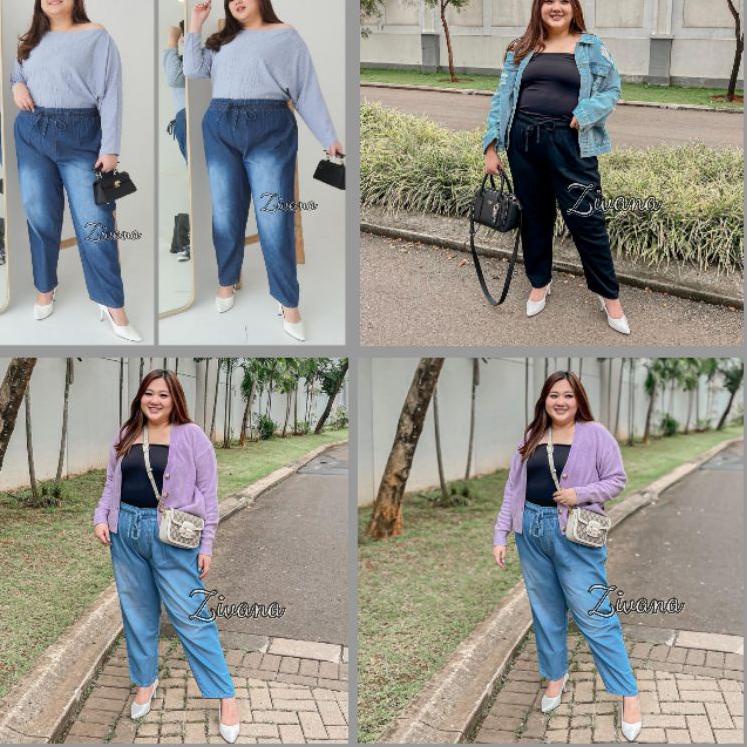 Best Product Celana Panjang jeans POLOS JUMBO //JF584