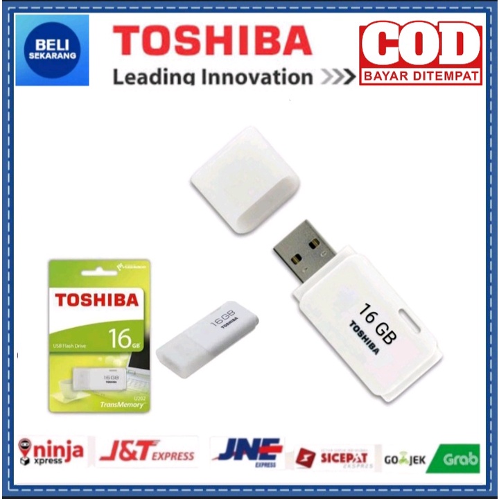 FLASHDISK TOSHIBA 64GB/32GB/16GB/8GB/4GB/2GB SIAP PACKING DAN COD