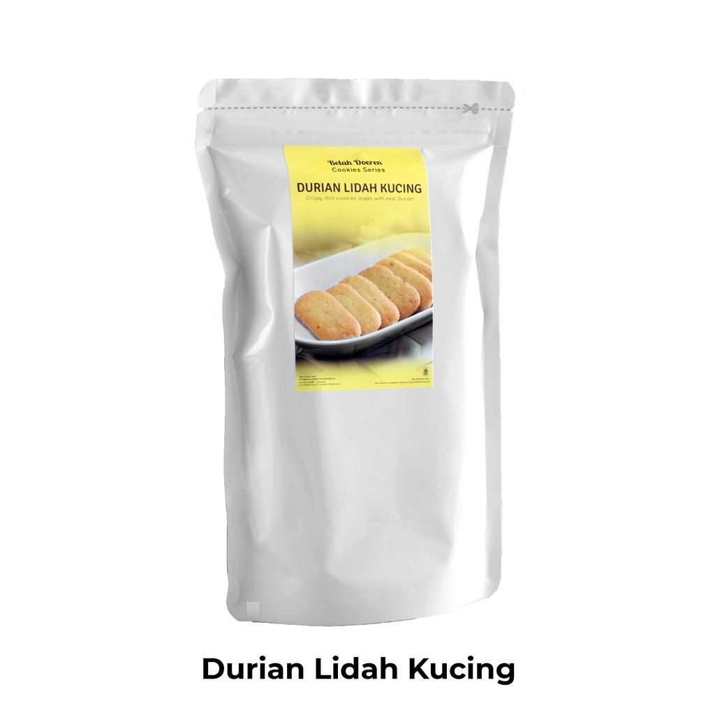 

Durian Lidah Kucing Belah Doeren Kemasan Pouch (Tebet)