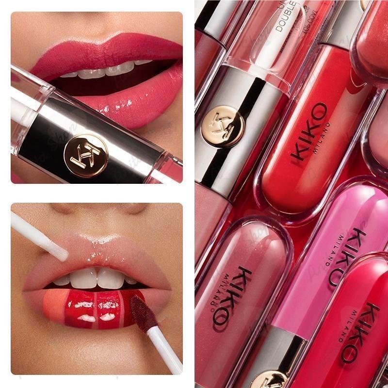 Kiko Liquid Lip Milano lip Gloss 6ml/Unlimited Double Touch Lipstick /Lip Glow/Lipstik Original