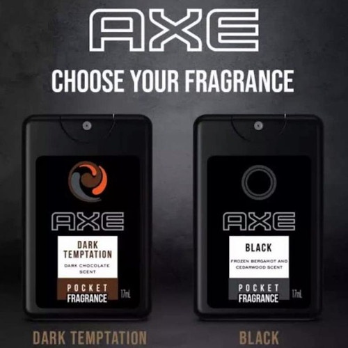 Axe Body Spray Pocket Dark Temptation / Black 17mL