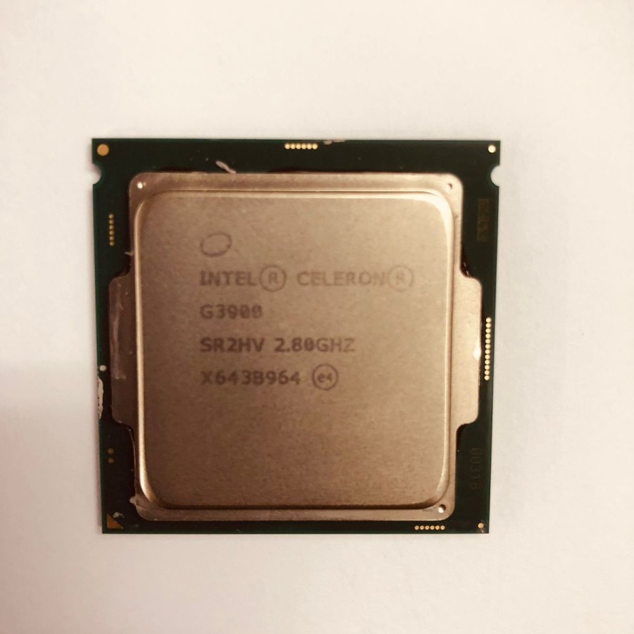PROCESSOR INTEL CELERON G3900 SR2HV 2.8GHZ LGA 1151 TRAY