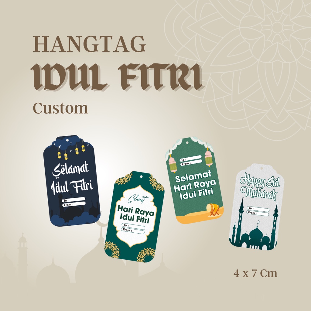 

HANGTAG LEBARAN IDUL FITRI - HANGTAG LEBARAN - HANGTAG IDUL FITRI CUSTOM