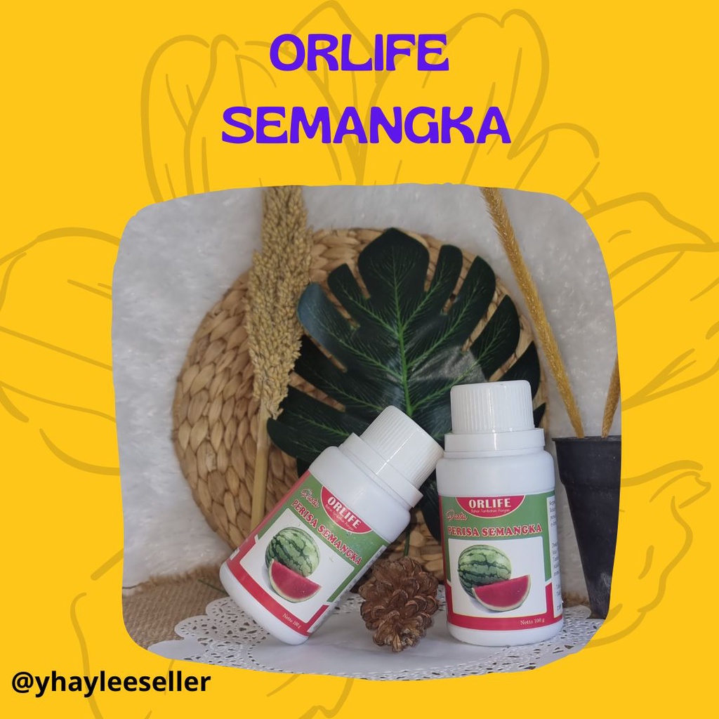 

✔✔ Perisa minuman Rasa Semangka 100 Gram || orlife Semangka || untuk minuman dan perasa makanan dll || orlife emang enakk bangett yaaaa