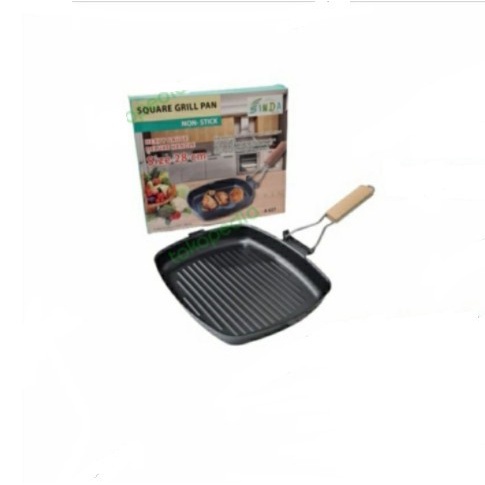 grill pan  BBQ Square grill pan sinda 28cm(Y2Y3) gratis ongkir pemanggang pemanggang roti bakar pema