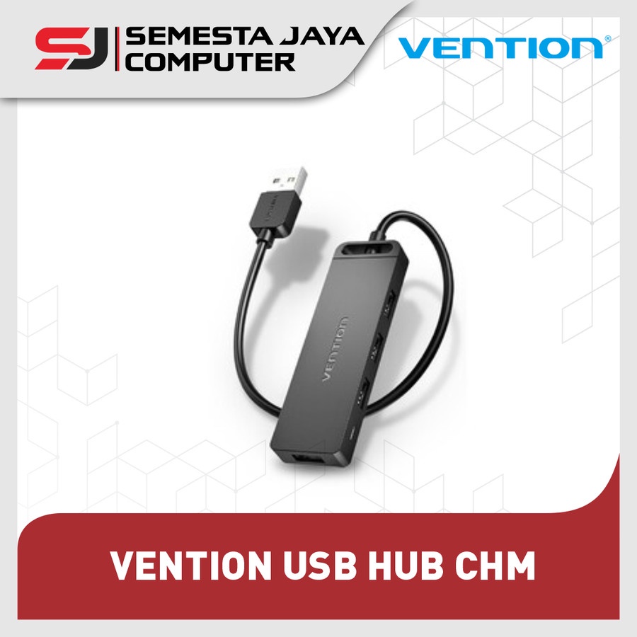 Vention High Speed USB 2.0 Hub for Windows Mac Linux - CHM 0.15 Meter