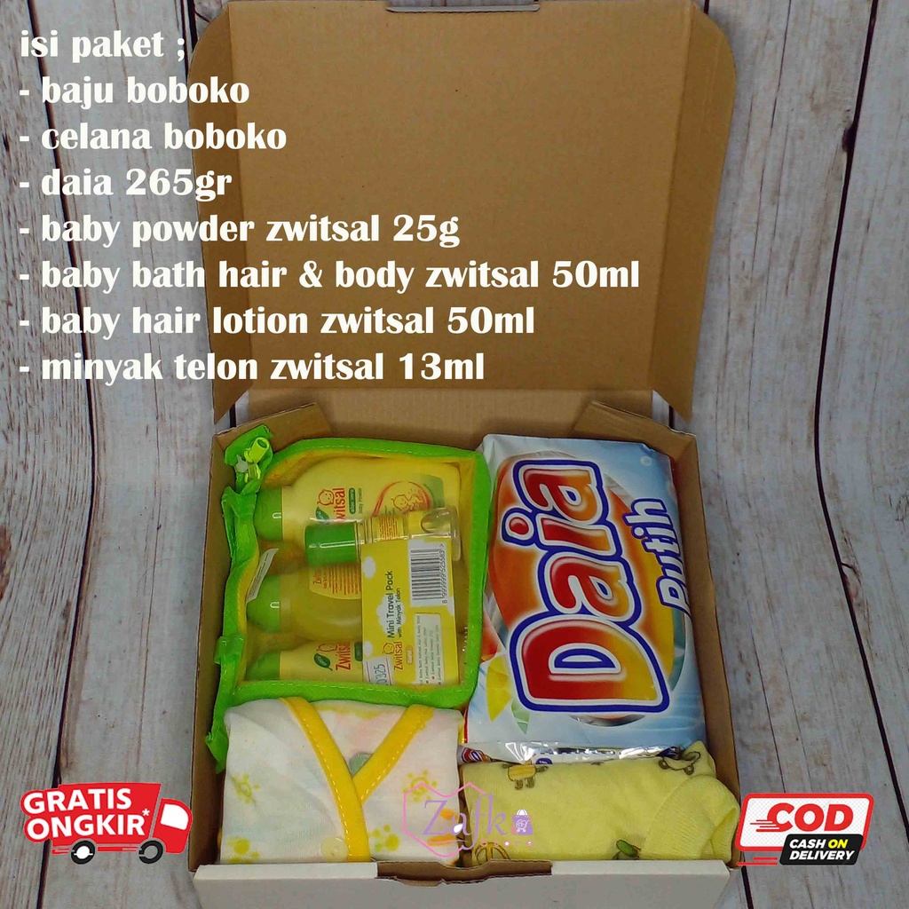 COD Kado bayi murah Pakaian bayi Hampers bayi Parsel bayi Paket bayi Gift box baju bayi Setelan baju bayi Kado cussons bayi Kado zwitsal bayi Set baju bayi baru lahir Kado jenguk bayi