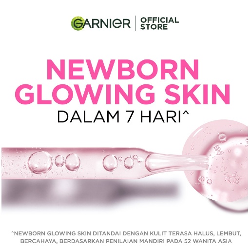 Garnier Sakura Glow Hyaluron 30x Booster Serum Skin Care - 30 ml [Untuk Kulit Glowing Dalam 7 Hari]