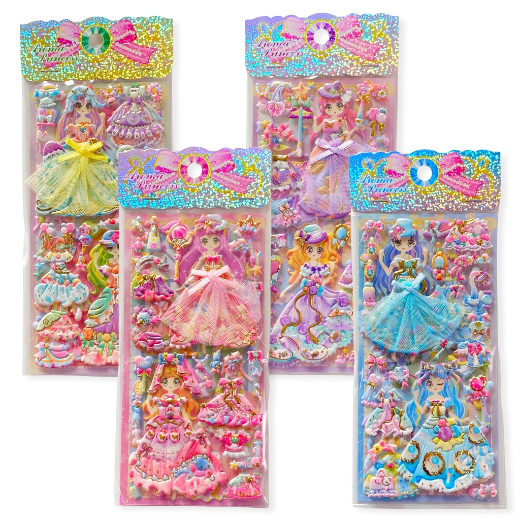 

W! Accessories Stiker Spons 3D Dress Up 64341600