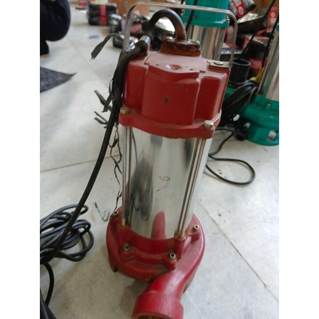 Pompa celup air kotor sawage pump Pompa Kolam ikan pump celup ( BEKAS )