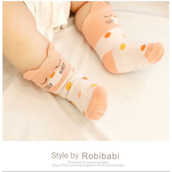 KS9 | KAOS KAKI BAYI IMPORT BERKUALITAS PREMIUM KOREA LUCU DENGAN ANTI SLIP UNIK MOTIF ANIMAL LUCU GEMESIN