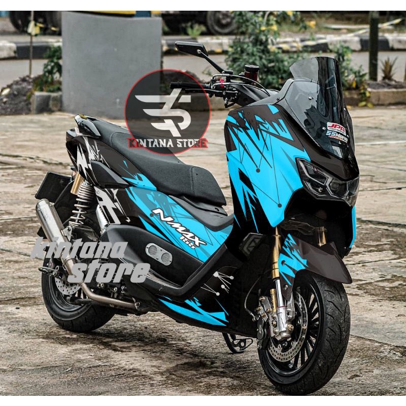 Decal nmax new full body stiker full body striping variasi motor all new nmax