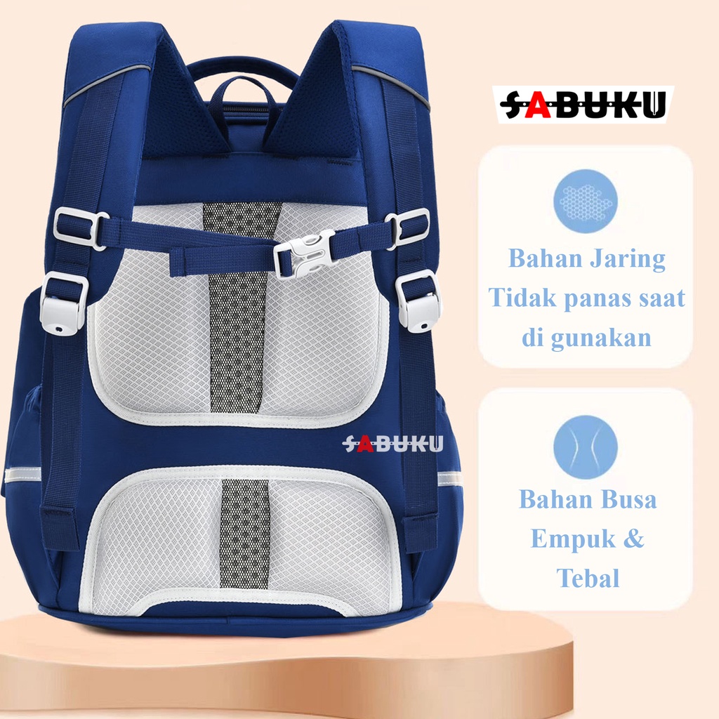 Tas Sekolah Anak Laki Laki Dan Perempuan Sekolah SD SMP SMA BackPack Kapasita Besar Laptop Unisex Tas Punggung Anak Remaja - 289