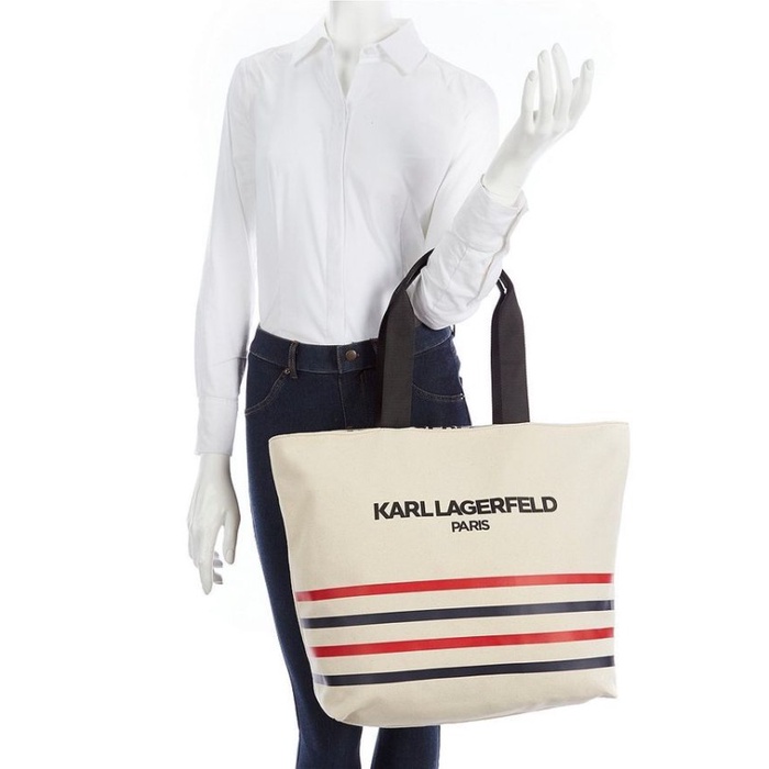 Tas Karl Lagerfeld Canvas Tote Bag