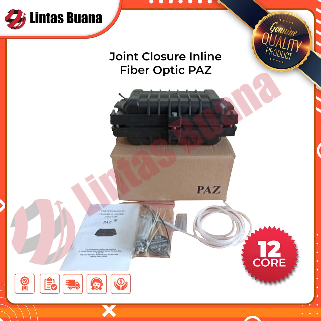 Joint Closure 12 - 96 Core PAZ Lengkap