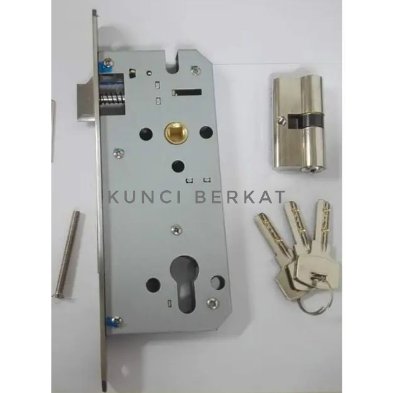 Handle Pintu Kotak Minimalis Ring Terpisah/Handel/Gagang Pintu/Pegangan Pintu